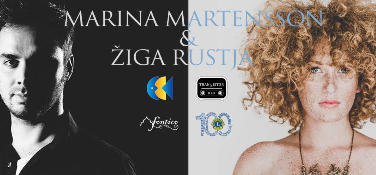 Dobrodelni koncert za Tjašo – Marina Martensson in Žiga Rustja